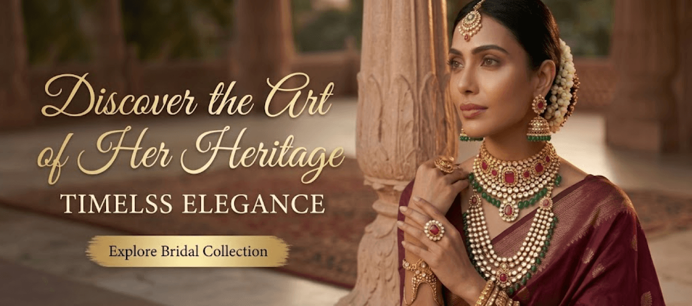 Sundari Jewellers bridal collection hero