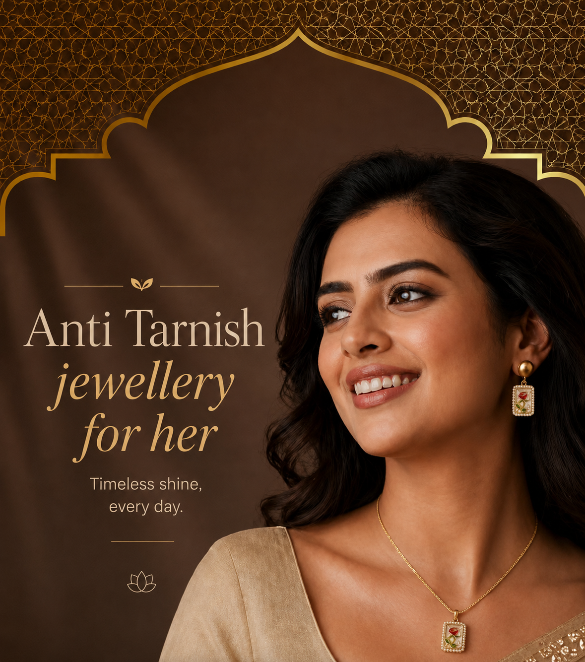 Anti Tarnish jewellery for her